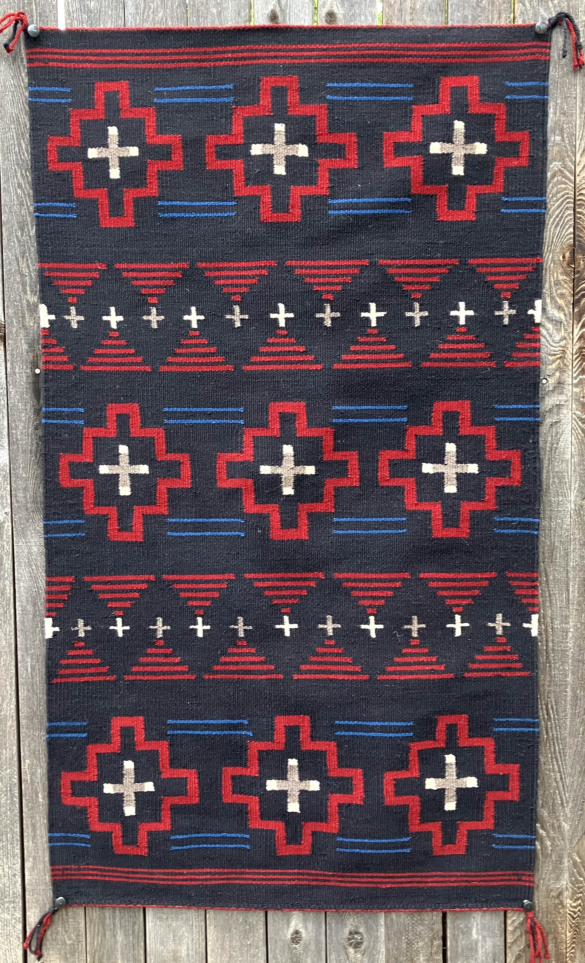 Nellie Dean | Navajo Moki Weaving | Penfield Gallery of Indian Arts | Albuquerque, New Mexico